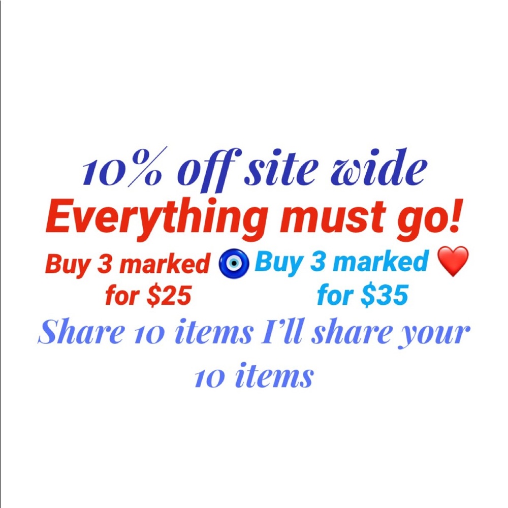 GO GO GO !!!! EVERYTHING MUST GO